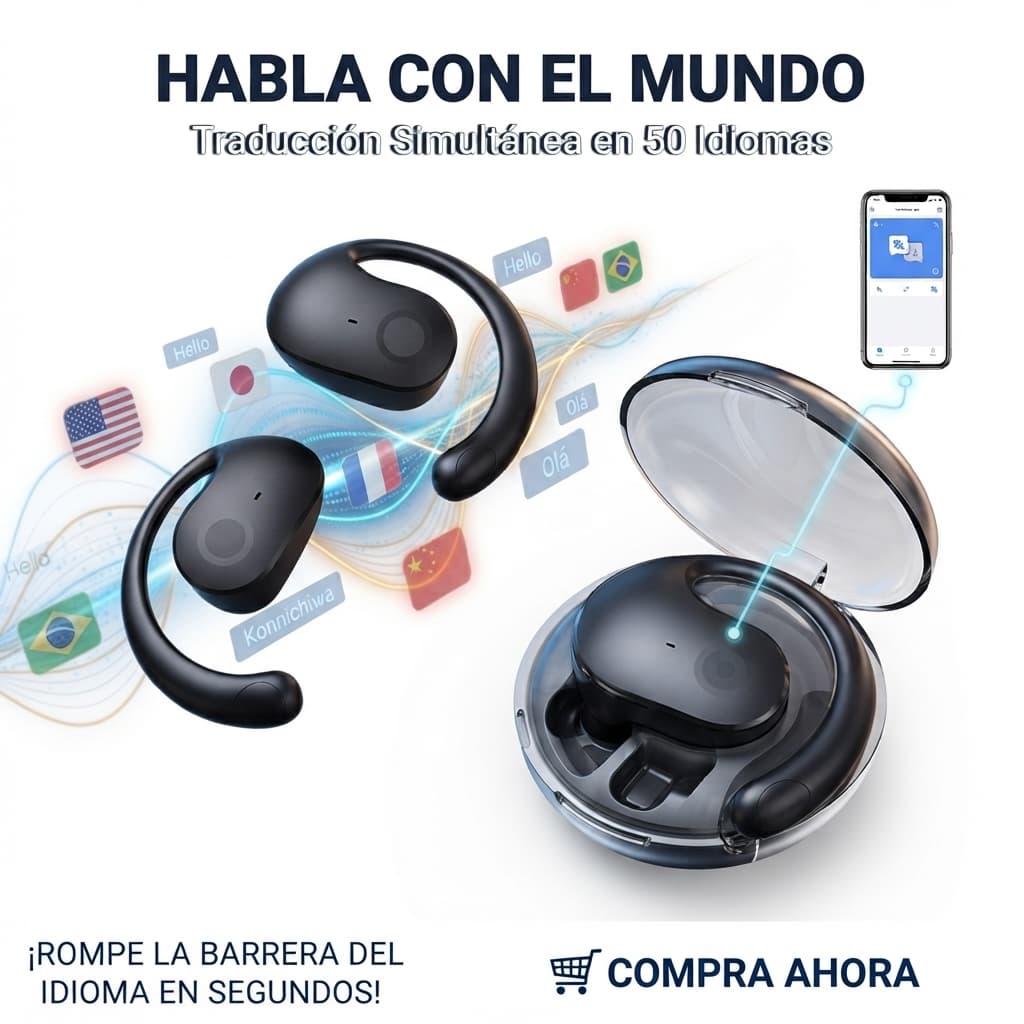Audífonos inalámbricos traductores