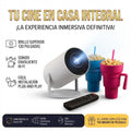 COMBO CINE EN CASA PROYECTOR X2 VASOS
